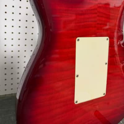 Fender Stratocaster MIJ 1992-1993 - Red Made in Japan Original Contour Body w/Synchronized Tremolo image 11