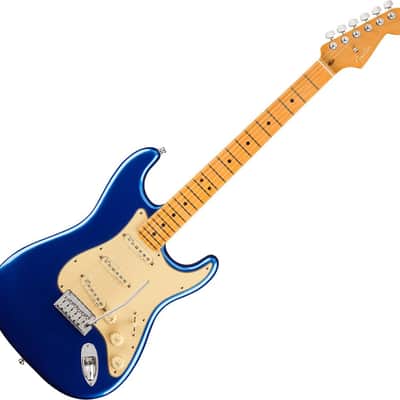 FENDER - American Ultra Stratocaster MN Cobra Blue 0118012795 image 3