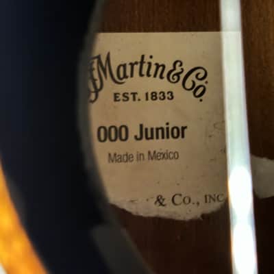 Martin 000C JR-10E Streetmaster 2023 - 2024 - Distressed Natural image 3