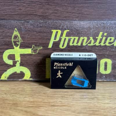 Pfanstiehl 110-DET Stylus NOS | Elliptical Diamond Needle | ADC K8E K7E K6E P32 USA-Made image 4