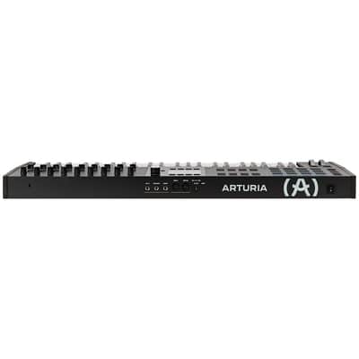 Mint Arturia KeyLab 49 Mk3 Black Bundle with Sustain Pedal & Polishing Cloth – 49-Key USB MIDI Controller, DAW Integration, Faders, Encoders, Pads & Analog Lab Pro Software for Music Production image 6