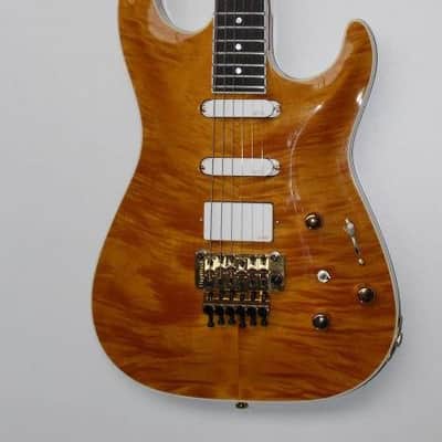 Xavier Petit Mk1 Pensa Suhr Mark Knopfler 2013 Amber image 5