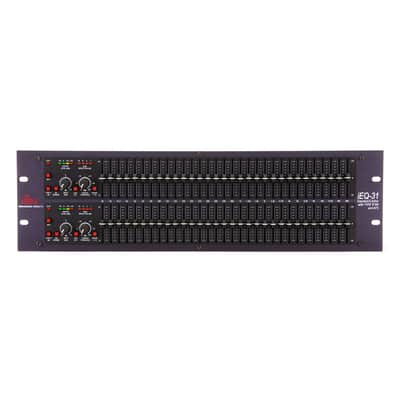 dbx iEQ31 Dual Channel 31-Band EQ/Limiter w/ Type V Noise Reduction & AFS Advanced Feedback Suppression
