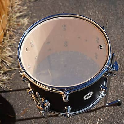 DW Design Series 9x13'' Maple Shell Black Satin Floor Tom | 13" Floor Tom With Leg's (2025) image 4