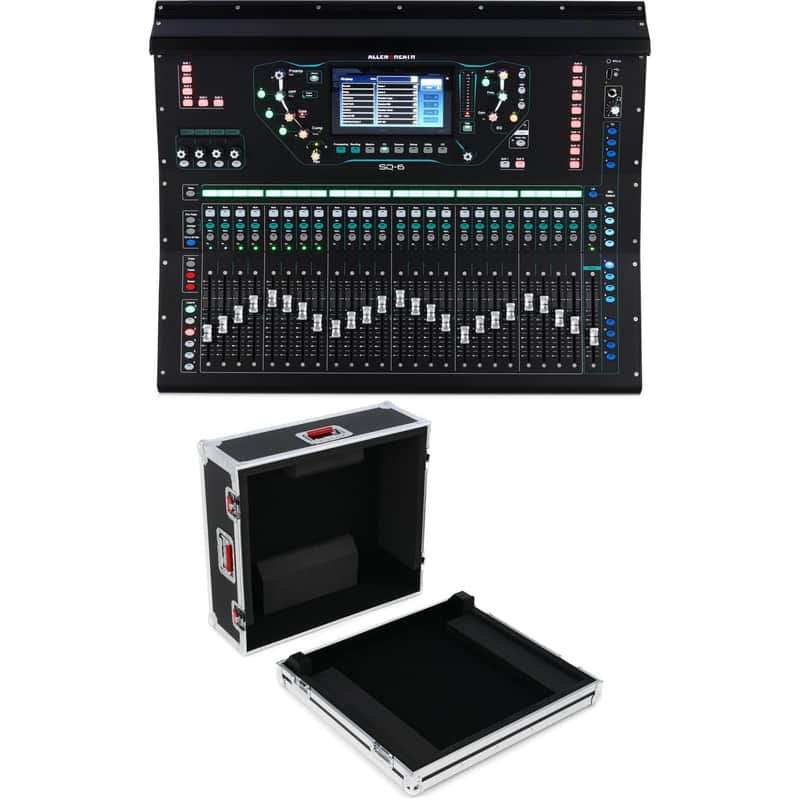 Allen & Heath SQ-6 48-channel Digital Mixer with ATA Case image 1
