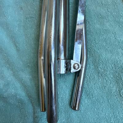 Ludwig Vintage Drum Throne 3 Leg Base Part - Lot #4 70s 80s - Chrome image 10