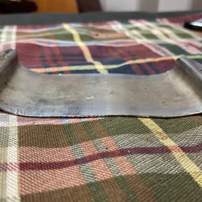 1960s-70s Vintage Fender Precision P-Bass Pickup Cover Plate Ashtray Chrome image 4