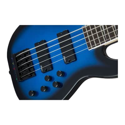Jackson JS Series Concert Bass JS3V 5-String Electric Guitar (Metallic Blue) image 8