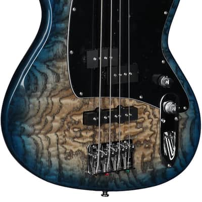 Ibanez TMB400TACBS Talman Standard 4-String Bass Cosmic Blue Starburst image 5