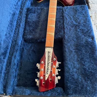 Rickenbacker 370 Roger McQuinn 1989 - red sunburst image 6