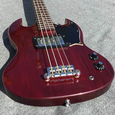 Gibson EB-0 1975 Cherry Red image 3