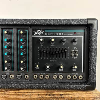 Peavey XR600C 6 Channel Mixer Amp - Black image 3