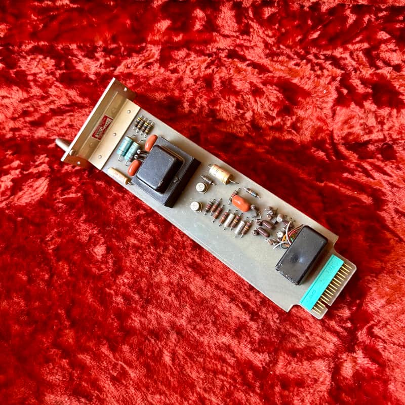 Melcor A-24 preamplifier module 1960’s - pre API 325 original vintage USA discrete microphone pre mic preamp image 1