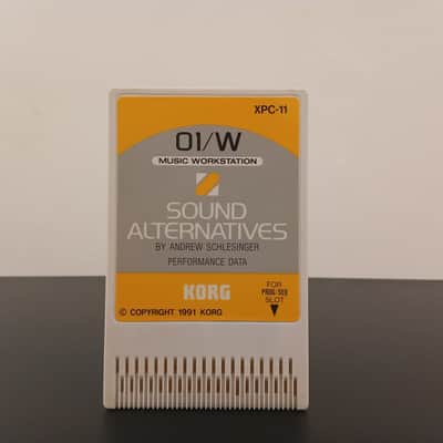 Korg 01W / 01W Pro / 01W Pro X / 01RW - Sound alternatives / XPC-11