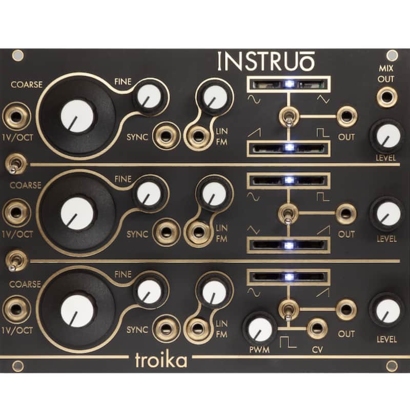 Instruo Troika Triple Oscillator 2016 - Present - Black image 1