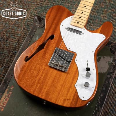 2019 Fender Thinline '69 reissue Telecaster Mahogany Made in Japan image 7
