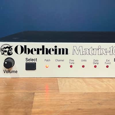 Oberheim Matrix 1000 Rackmount 6-Voice Synthesizer - White Eprom 1.11 image 2