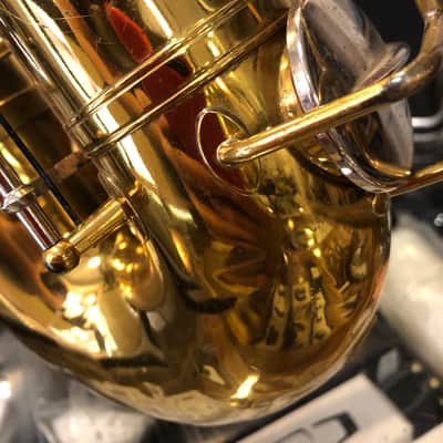 Buescher Tenorsaxofon Aristocrat Gold Saxophon Tenor USA image 7