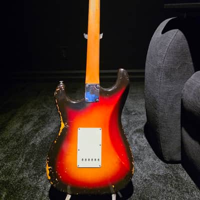Fender Stratocaster 1963 - Sunburst image 2