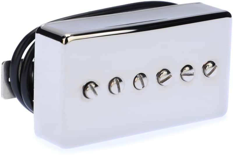 Seymour Duncan Phat Cat Silencer P-90 Neck Pickup – Humbucker-Size, Nickel, Noise-Free image 1