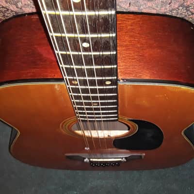 Vintage 70's Aria 12-String Acoustic Guitar MIJ Matsumoku + Case image 4