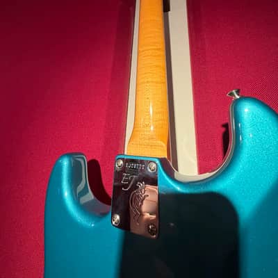 Fender Eric Johnson Stratocaster with Rosewood Fretboard 2009 - 2018 - Lucerne Aqua Firemist image 10