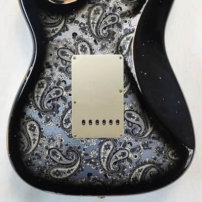 Fender Custom Shop 1957 Stratocaster, Time Machine Series, Heavy Relic, Gold Hardware, Black Paisley, w/HSC image 12