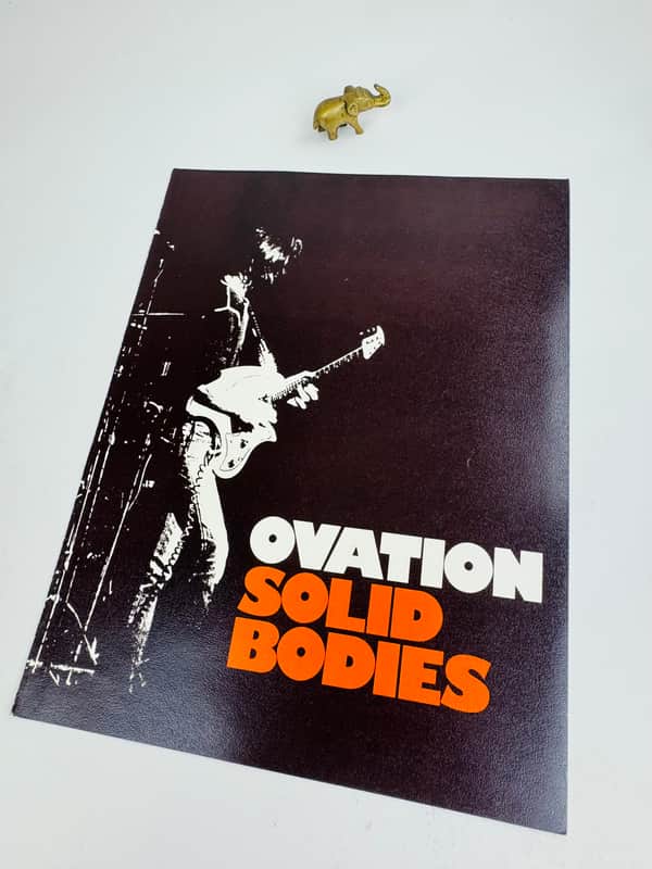 Ovation Solid Bodies Brochure 1972 image 1