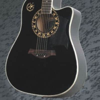 Swift Horse SH-413-Black Acoustic Guitar image 5