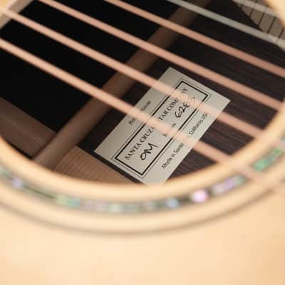 Santa Cruz OM42 Indian Rosewood Moon Spruce 2025 image 12