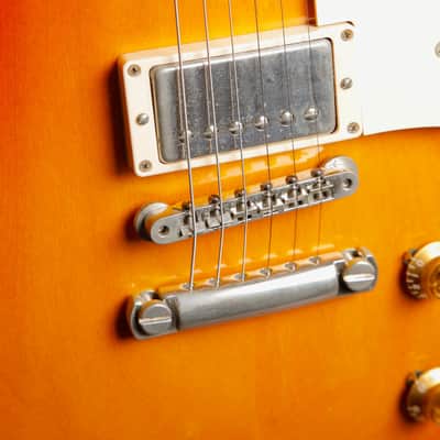 Gibson Custom 1958 Les Paul Standard VOS Cherry Sunburst Electric Guitar 2003 Pre-Owned image 6