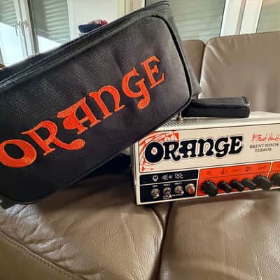 Orange Brent Hinds Terror 2-Channel 15-Watt Guitar Amp Head 2018 - 2019 - White image 3