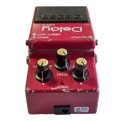 Boss Dm 3 Delay Green Label Made In Japan image 3