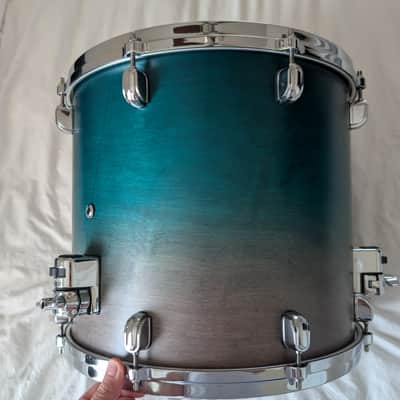 Tama WBS42S-SPF Starclassic Walnut/Birch 10x8/12x9/16x14/22x16" 4pc Shell Pack 2019 - Present - Satin Sapphire Fade image 15