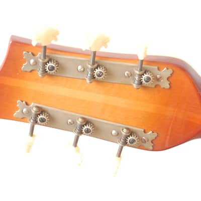 Astro solid and fully carved Semi Acoustic – 1960s German Vintage Archtop Jazz Guitar image 13