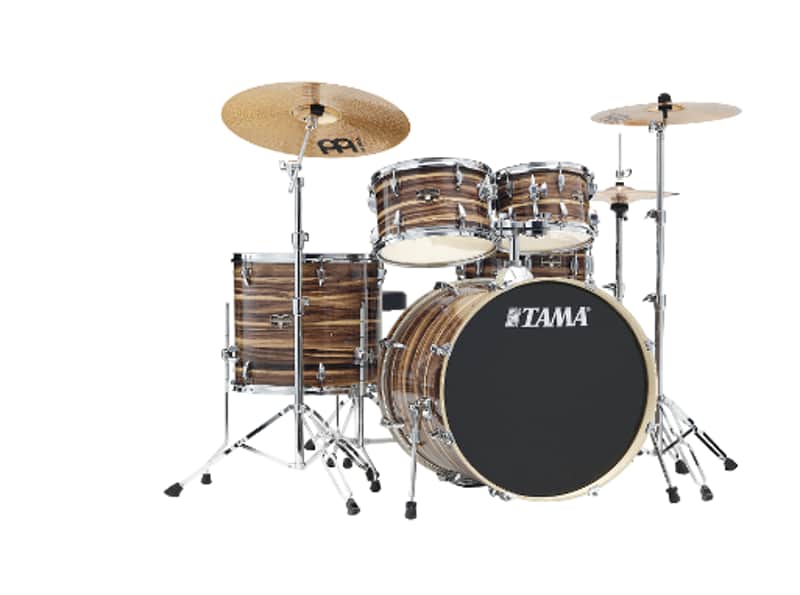 BATTERIA ACUSTICA TAMA Imperialstar IE52KH6W-CTW  Coffee Teak Wrap image 1