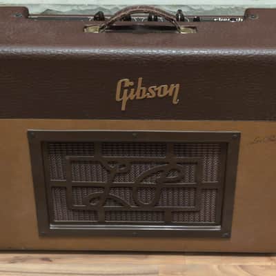 1955 Gibson GA-40 Les Paul Flagship 1x12 Guitar Combo Two-Tone Brown image 1
