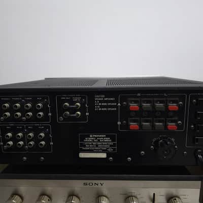 Pioneer SA-9800 Integrated Amplifier Recapped, CTF-1250 Tape Deck, Equalizer SG-9800, Reverberation SR-303 and Dynamic Processor RG-2. image 12