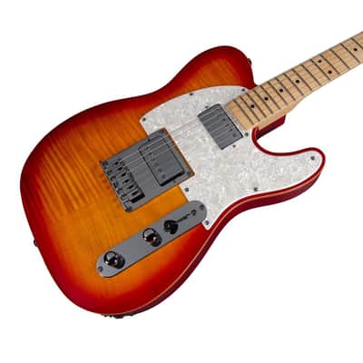 Michael Kelly 53DB Electric Guitar (Cherry Sunburst, Maple Fingerboard) image 7
