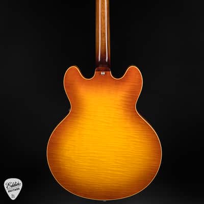 Gibson Custom Shop PSL '64 ES-335 Figured Reissue Gloss Antiquity Burst 7.14 #140692 image 5