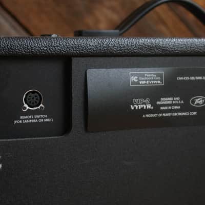 Peavey Vypyr VIP 2 Modeling 40W 1x12" Guitar/Bass/Acoustic Combo Amp 2010s - Black image 7