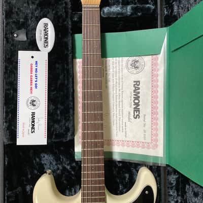 Mosrite Johnny Ramone Model 2000s~ White Serial Number JS0101 image 3