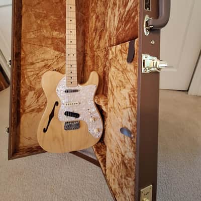 2009 Fender Classic Series '72 Telecaster Thinline (Nashville wired) Natural Finish image 9