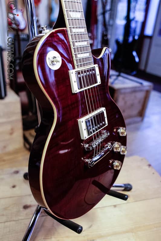 Epiphone Les Paul 1960 Tribute Plus Black Cherry | Reverb