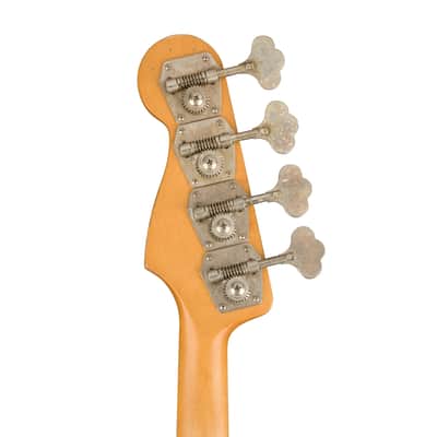Fender 60th Anniversary Road Worn 60s Jazz Bass Guitar, 3-Colour Sunburst image 5