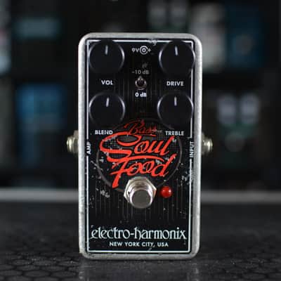 Electro-Harmonix Bass Soul Food Transparent Overdrive 2015 - Present - Black image 1
