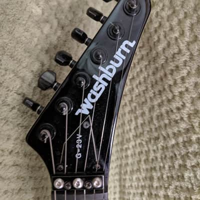 Washburn G-23v Approximately 1986 Pearl Off White, Very Rare Guitar image 4