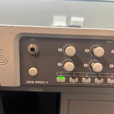 Digidesign Digi 003 Rack+ Rackmount Firewire Interface with 8 Mic Pres 2000s - Gray image 2