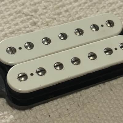 DiMarzio Dreamcatcher 7 String Bridge Humbucker White W/Chrome Poles DP 724 image 1
