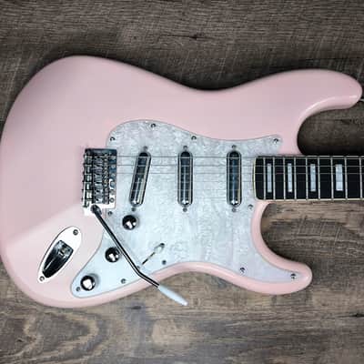 MyDream Stratocaster Custom Built - Pearly and Pink Lipstick image 2